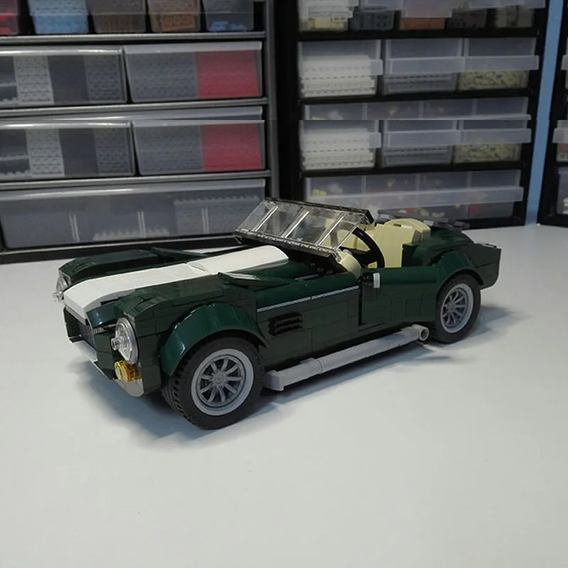 787 шт. технический автомобиль Кобра набор медная чередующая AC MOC строительные