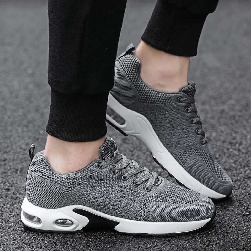 Hot Men Running Sneakers Lightweight Sport Shoes Women Cheap Athletic Shoes Air Cushion Jogging Trainers Breathable basket femme
