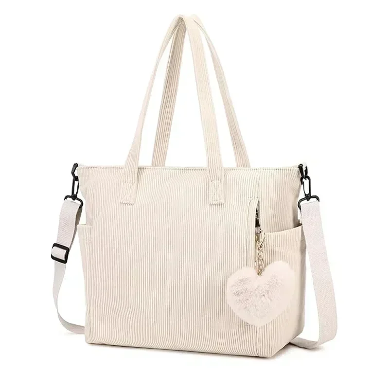 TW11 Вельветовые сумки для женщин - сумки-бродяги через плечо покупок большой