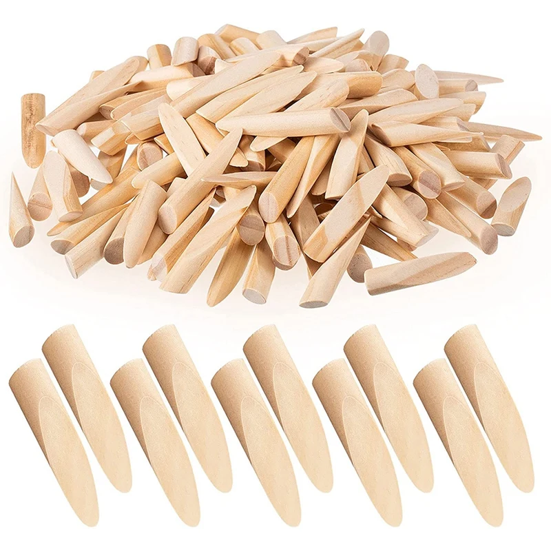 

Solid Wood Pocket Hole Plugs Wood Pine for Pocket Hole Jig Woodworking Tool (100 Pieces)