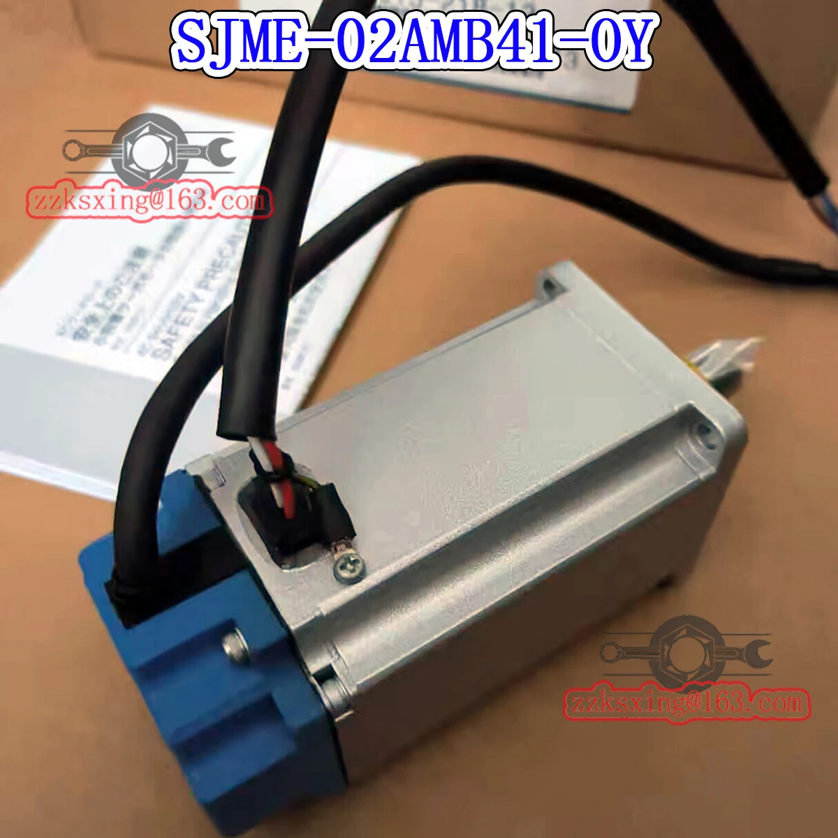 Фото Совершенно новый серводвигатель переменного тока SJME-02AMB41-OY, оригинальный в коробке, быстрая доставка №4