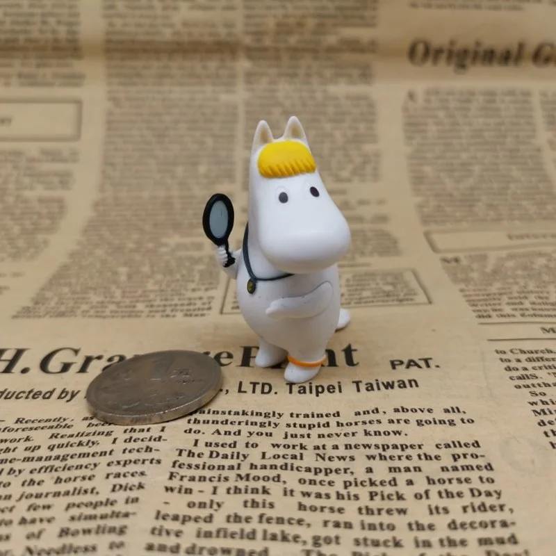 Оригинальные Объемные фигурки муминов из аниме жирная семья героев Милая модель