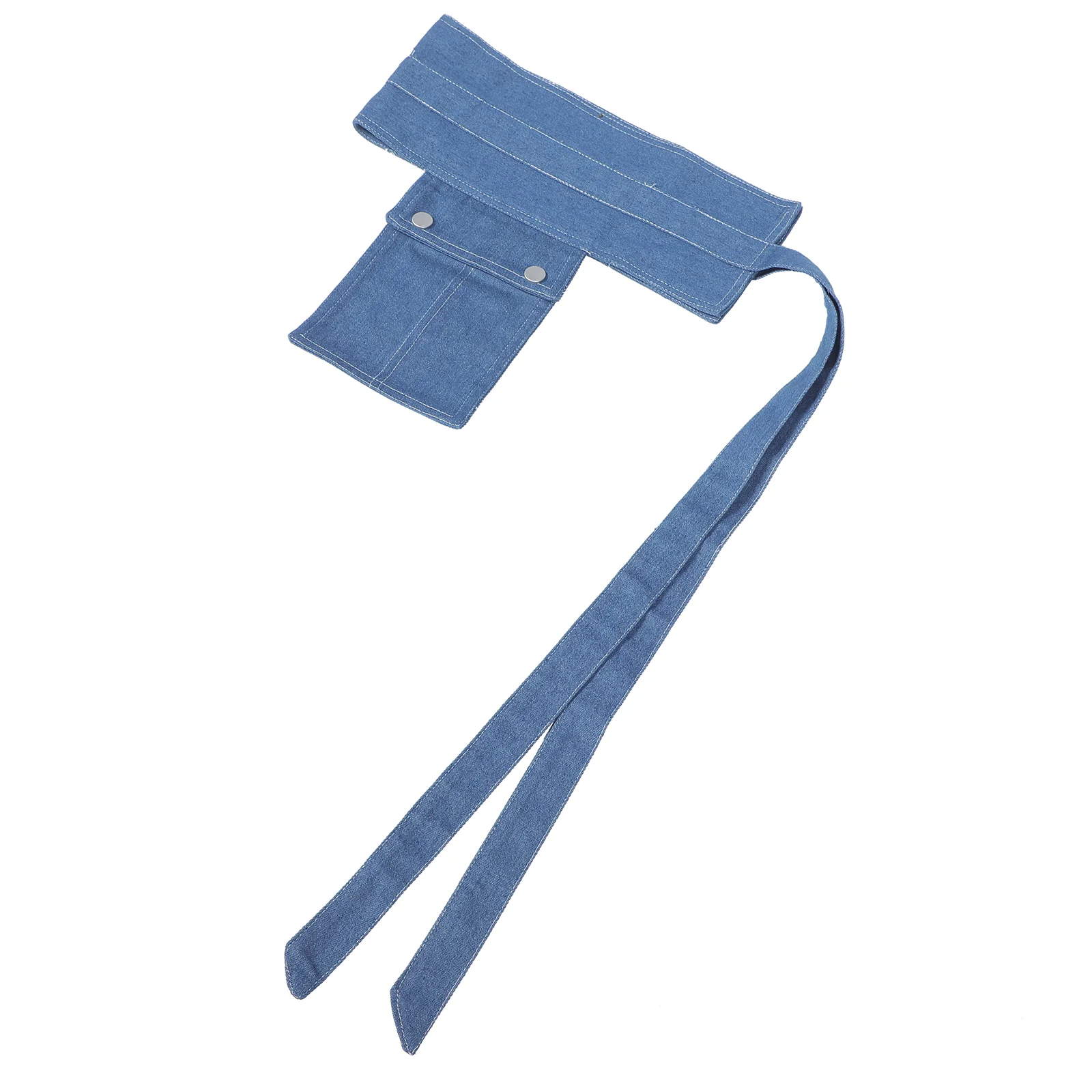 Denim Waistband Belt Decorative Wide Denim Belt Women Denim Waist Belt for Shirt