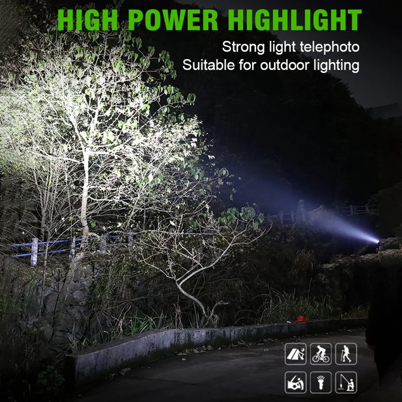 

LED Head Light Lamp Head Flashlight Adjustable Waterproof Super Bright Headlight For Camping Jogging Hiking Fishing