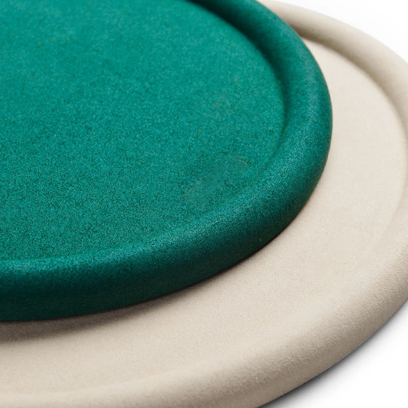 Oirlv Microfiber Necklace bracelet Display Tary 25*25*2cm Multi-Directional Jewelry Counter Display Stand Jewelry Props