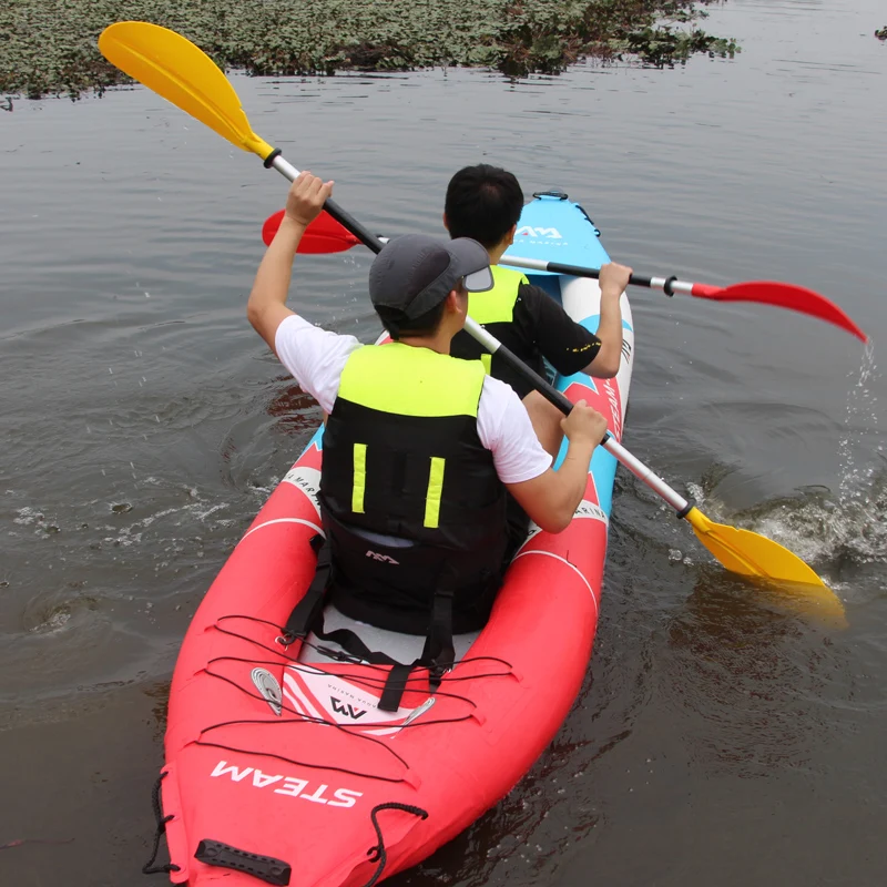 2-секционное алюминиевое весло с двойным лезвием каяк плот 220 см надувная лодка