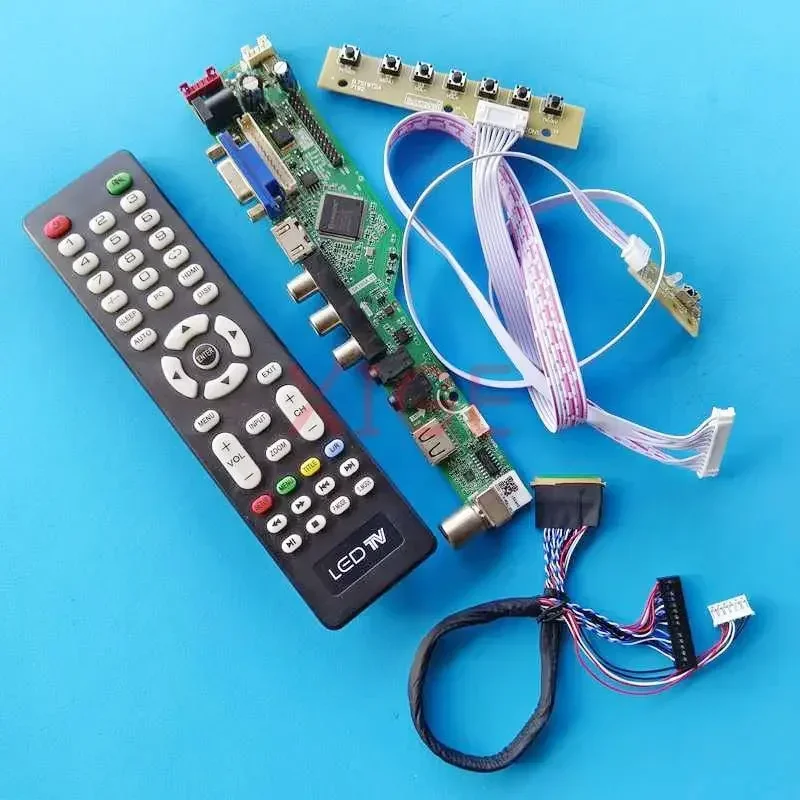 Плата драйвера контроллера для N156BGE-L11/L21/L31/LA1/LB1 комплект сделай сам аналоговый