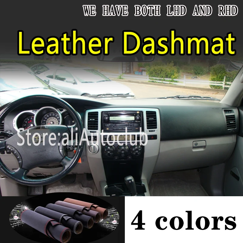 

For Toyota Surf 4runner N210 G4 2003-2008 Accessories Leather Dashmat Car Styling Covers Dash Mat Dashboard Cover Carpet Pads
