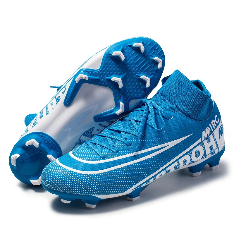 

Soccer Shoes High Quality Iterative Style Match Training High Ankle Men Football Boots Fg/tf Suitable for Firm Grass