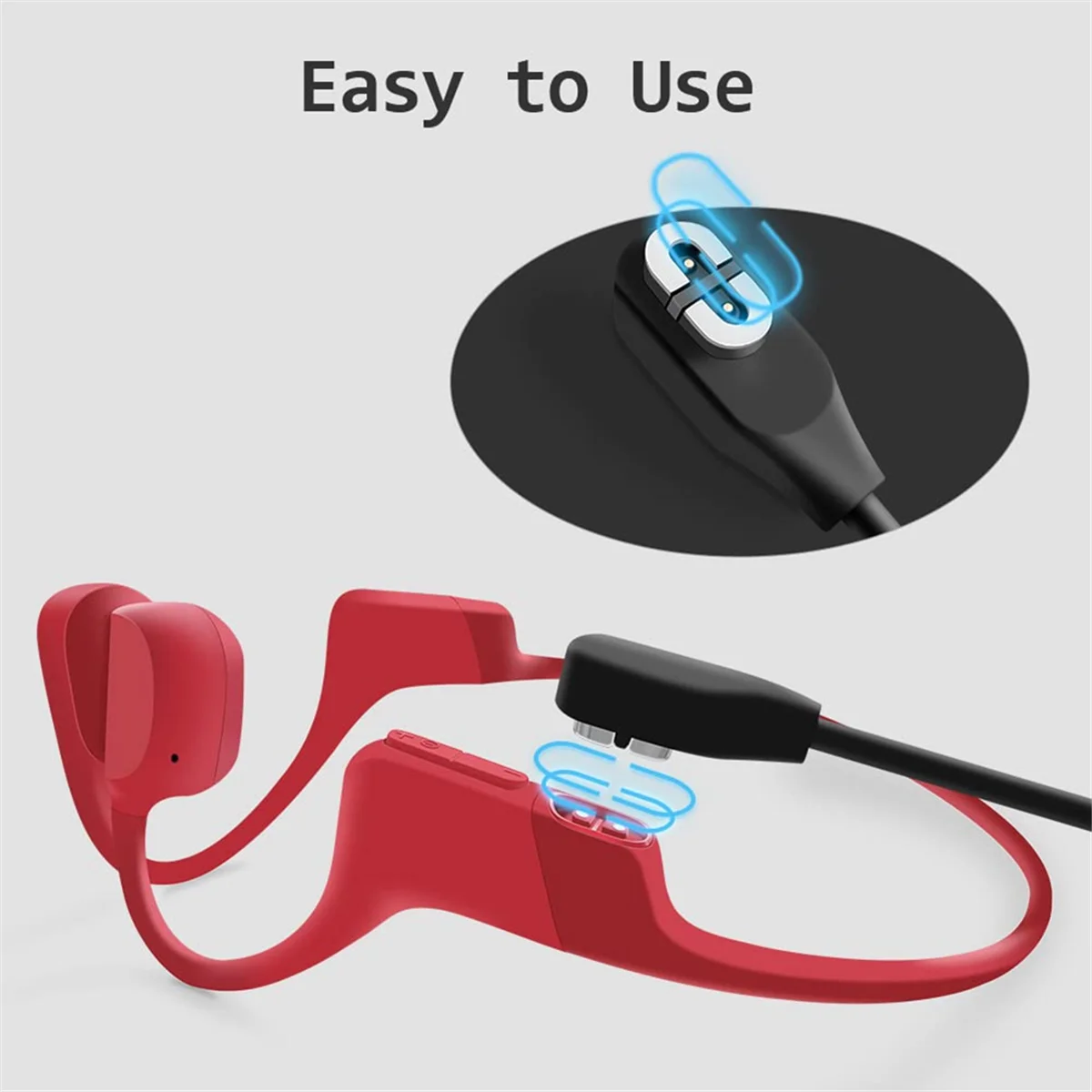 Зарядный кабель длиной 3 фута для AfterShokz Aeropex AS800/Shokz OpenRun Pro/OpenRun/OpenRun зарядное