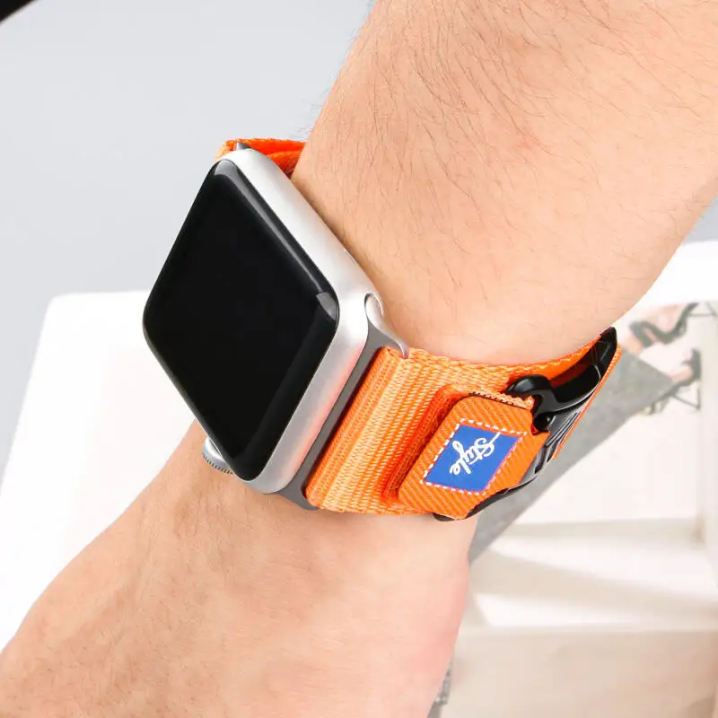 Магнитный нейлоновый ремешок для Apple Watch 11, 46 мм, 42 мм, спортивный ремешок для iWatch Ultra 3 2 49 мм, серия 10 9 8 SE3, 44 мм, 40 мм, 45 мм, 41 38 мм (art.: 3920d2dbabed4) - 3920d2dbabed4