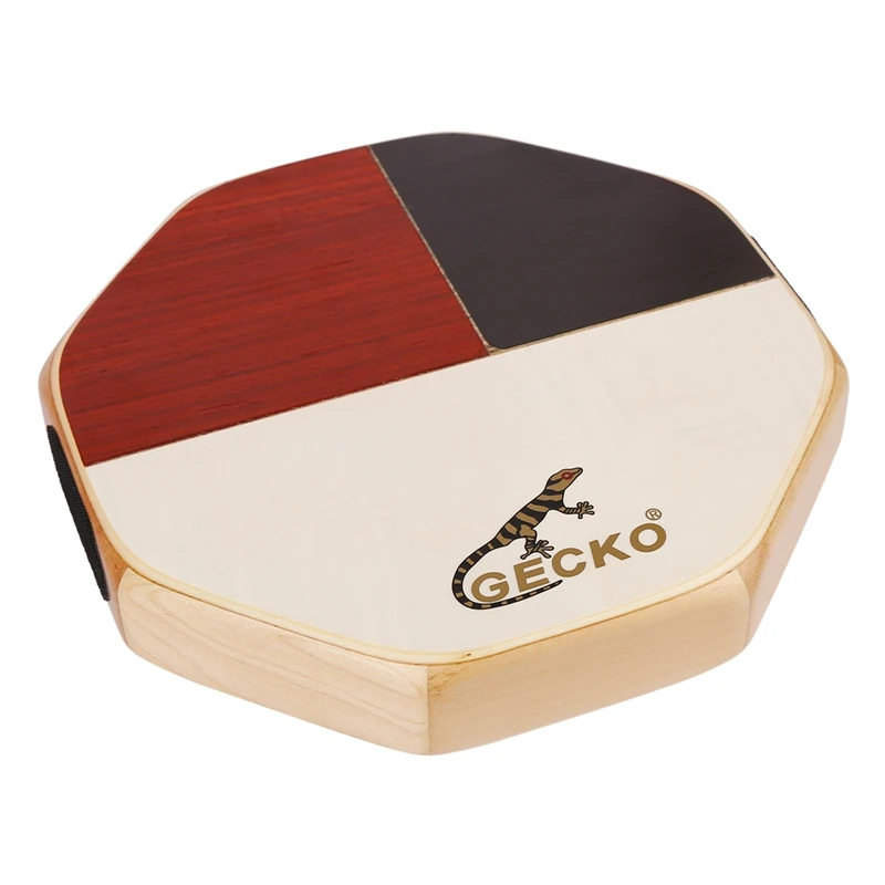 GECKO SD6 Cajon Hand Drum Percussion Instrument With Carrying Bag Portable For Travel