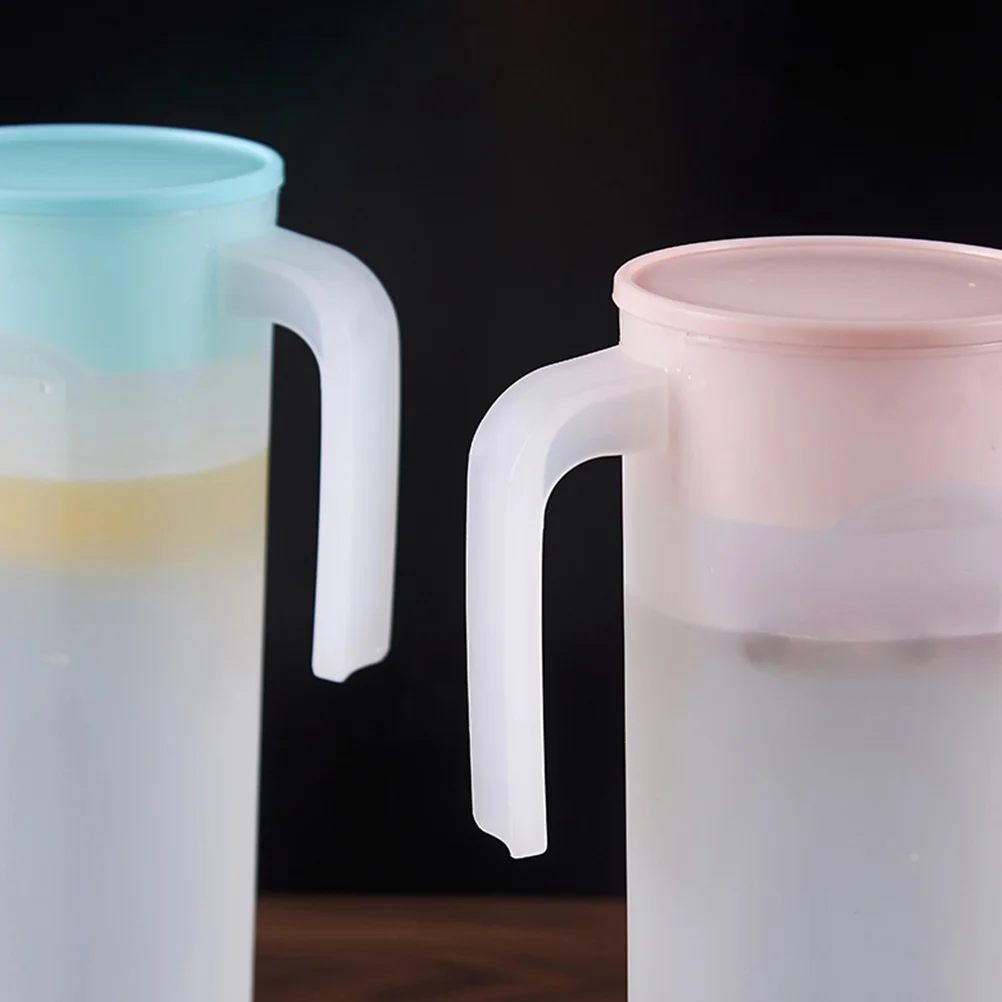 

1pc Cold Water Jug Water Kettle with Lids Beverage Storage Container Water Pitcher Beer Pitcher Beverage Carafe with Lid