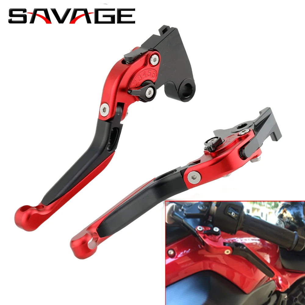 

For Tiger 800 XC/XCA/XCX/XR/XRT/XRX 15-20 Folding Brake Clutch Levers Trident 660 S660 Street 20-22 Motorcycle Extendable Handle