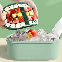 ice cube ball tray ice cube trays for freezer ice cube making tray ice molds for freezer with lid and bin easy release holding