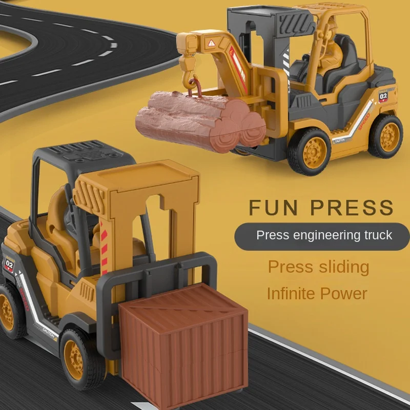 

Motorized Toy Vehicle with Adjustable Lifting Arm, A Great Gift for Young Fans of Construction and Transportation Toys for Boys