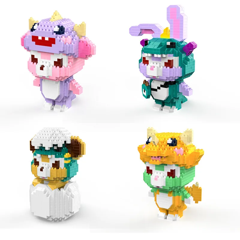 Конструктор Звезда Диснея dailu микро-конструктор гель мультяшная анимация