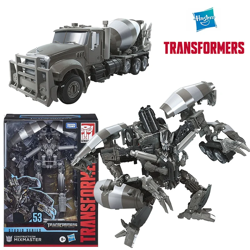 Hasbro Trasnformers Studio Series SS53 Constructicon Mixmaster Voyager Class оригинальная фигурка модель игрушки