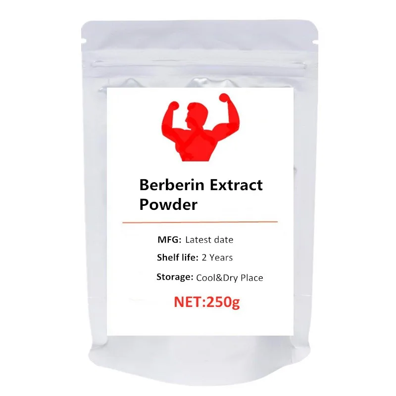 

Pure & High Quality Berberine HCL 98% Extract Powder Controls Blood Sugar