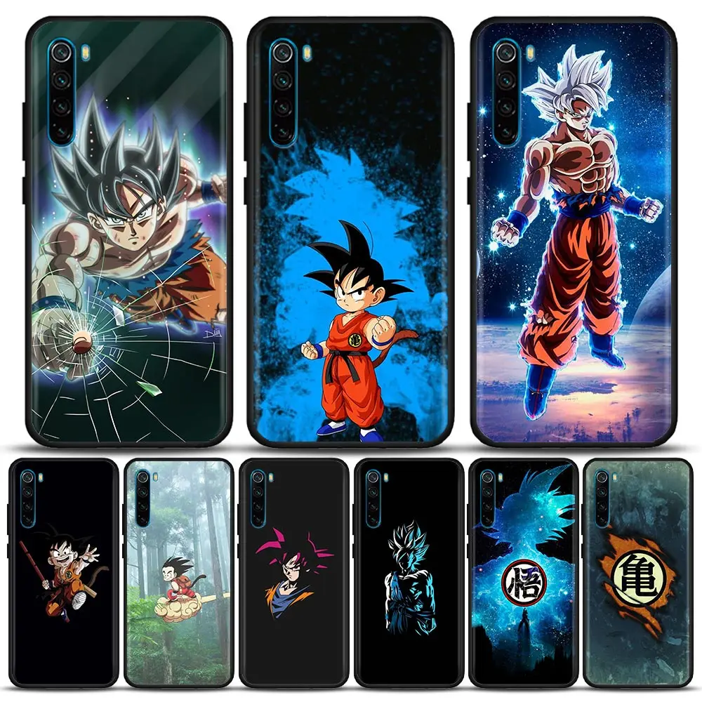 

Anime Dragon Ball Goku Phone Case for Redmi 6 6A 7 7A 8 8A 9 9A 9C 9T 10 10C K40 K40S K50 Pro Plus Soft Silicone Case