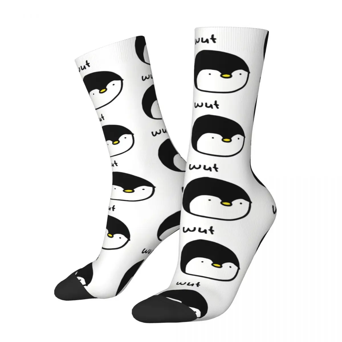 Забавные счастливые носки для мужчин в стиле хип-хоп качественные с принтом