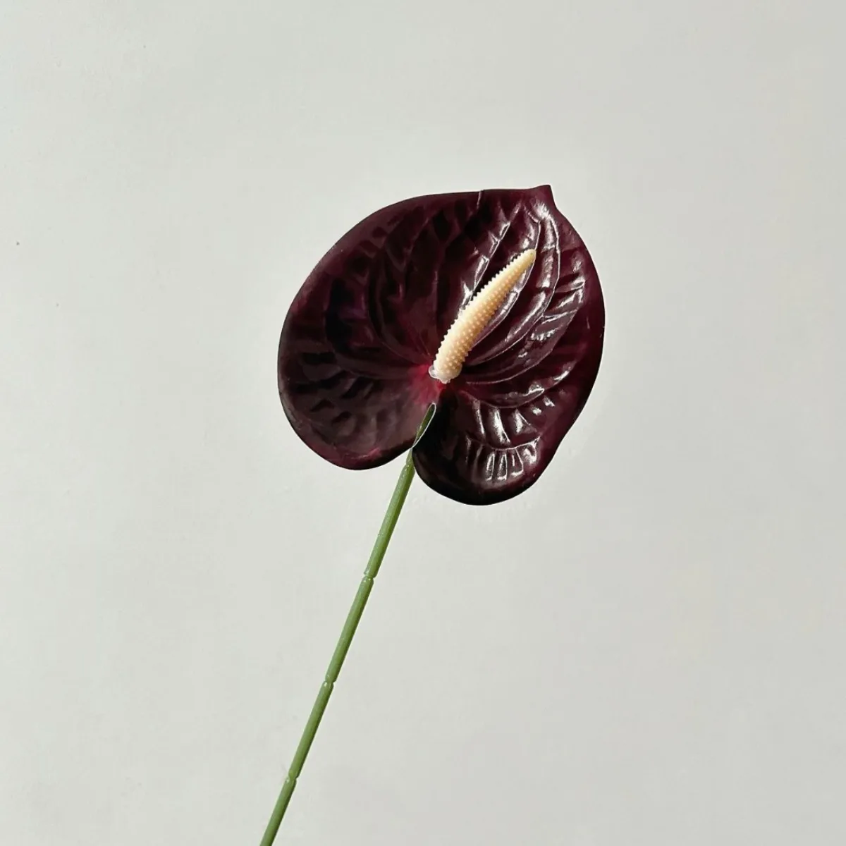 

5/10/20 шт. 3D печатный искусственный цветок антуриума фламинго пальма свадебный зал макет свадебное украшение дома искусстве...