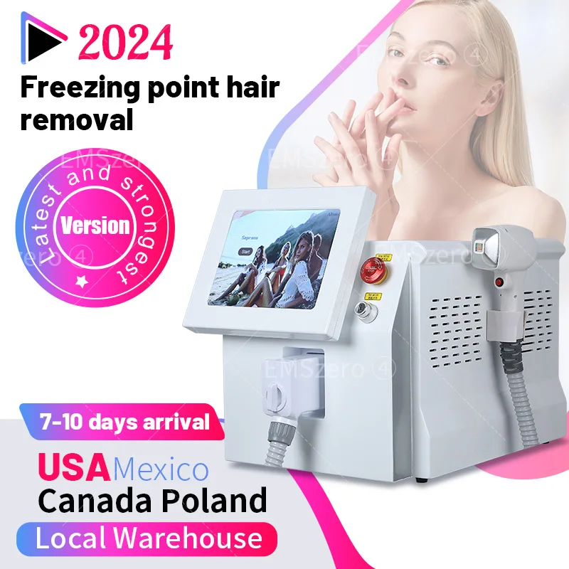 Новейшая диодная лазерная эпиляция supeBest для салона красоты 3 волны 755 808 1064 нм