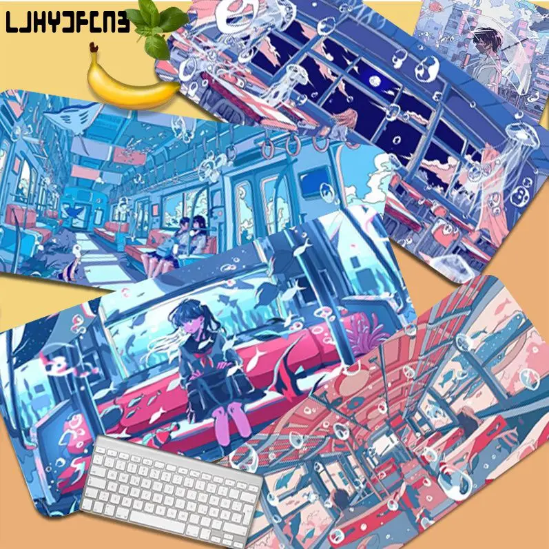 

A Dreamy Bubble New Arrivals Unique Desktop Pad Game Mousepad Size For CSGO Game Player Desktop PC Computer Laptop