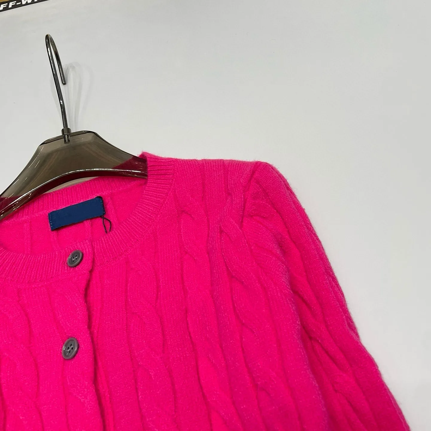 Женский винтажный однобортный Кардиган кашемировый элегантный универсальный