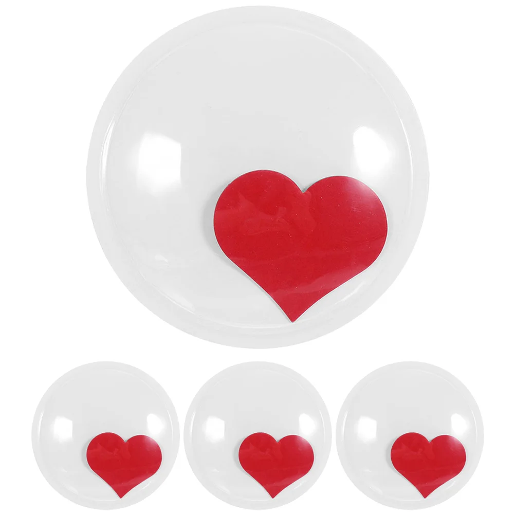 

2 Pairs Heart-shaped Cumpleaños Para Wiggle Eyes Plastic DIY Decors