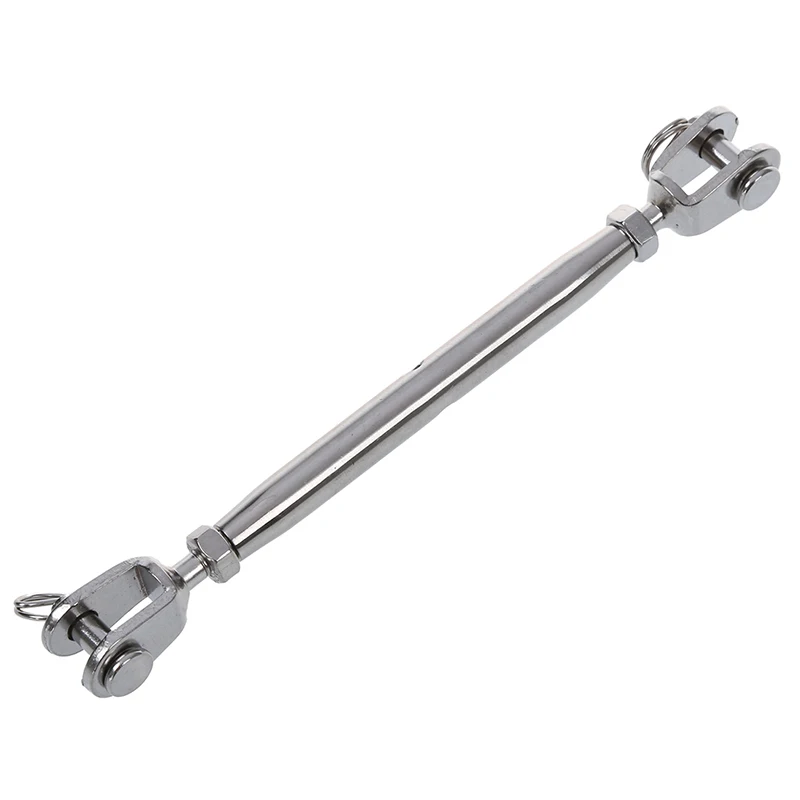 

KSOL 304 Stainless Steel Rigging Screw Closed Body Jaw Jaw Turnbuckle 7/32" Thread