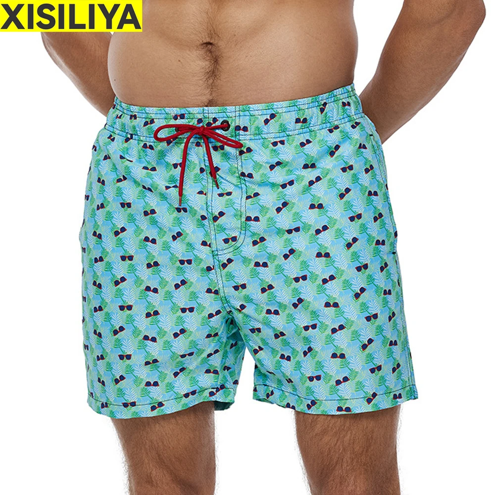 

Men's Swim Trunks Running Shorts Beach Board Shorts Surf Training Pants for Quick Dry with Pockets Waterproof Cycling Jogging