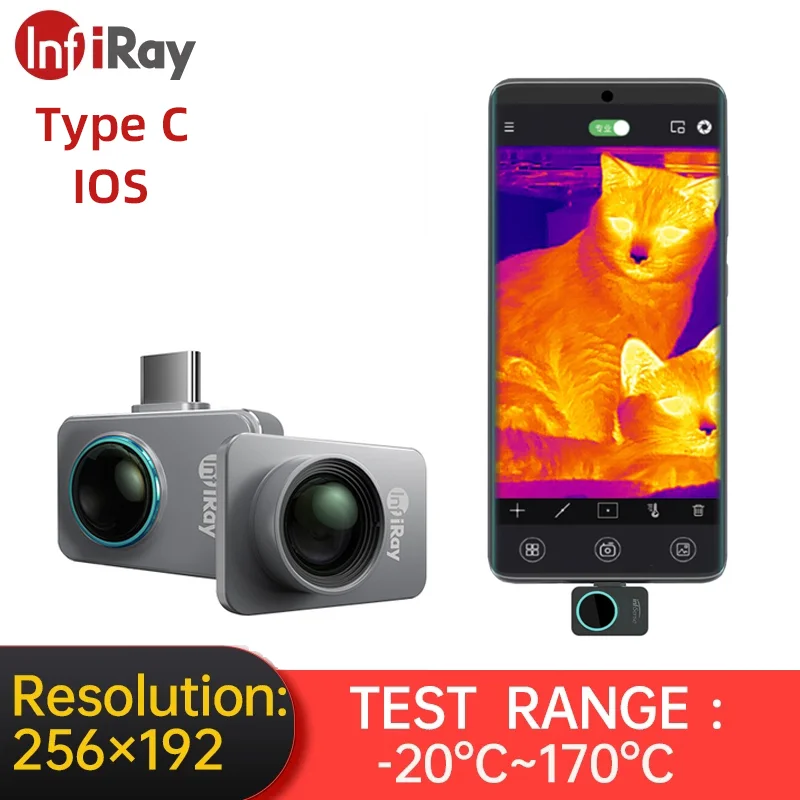 Термокамера InfiRay P2 научная система отопления пола для Android телефонов - купить по