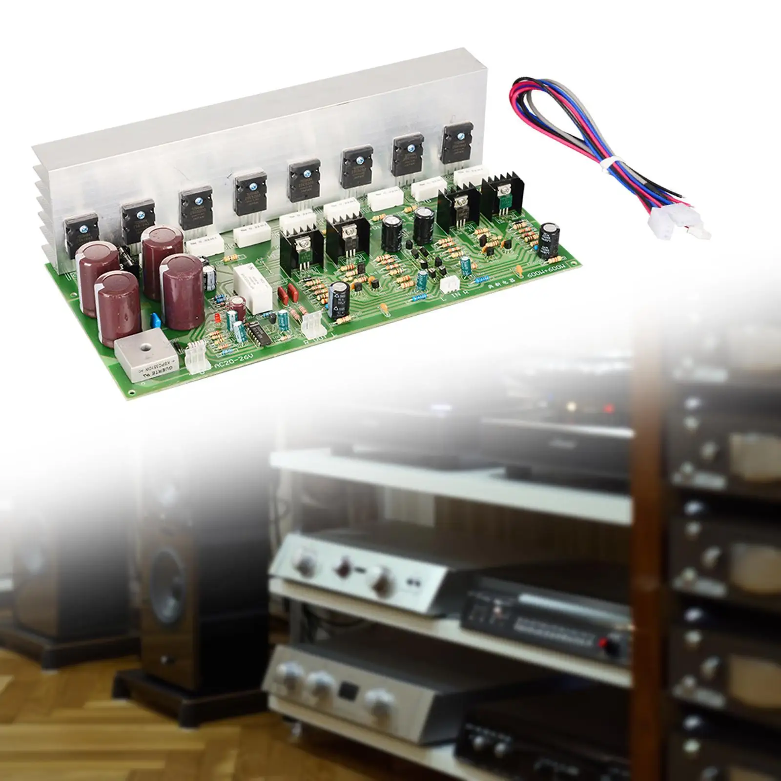 Плата усилителя AD600W стерео аудио модуль аксессуар хорошее качество звука