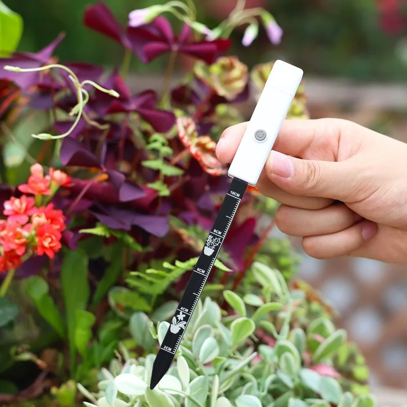 

Soil Moisture Meter Hygrometer Probe Watering Test For Indoor Outdoor Mini Soil Humidometer Home Gardening Measuring Tool