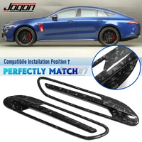 for mercedes amg gt gt43 gt53 gt63 x290 4 door coupe 2018 2022 forged carbon side body fender splitter air vent outlet trim