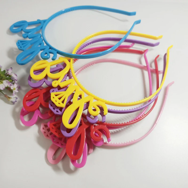 

Bridal Headband Crown European and American Headdress Headdress Bachelor Party Letter Headband