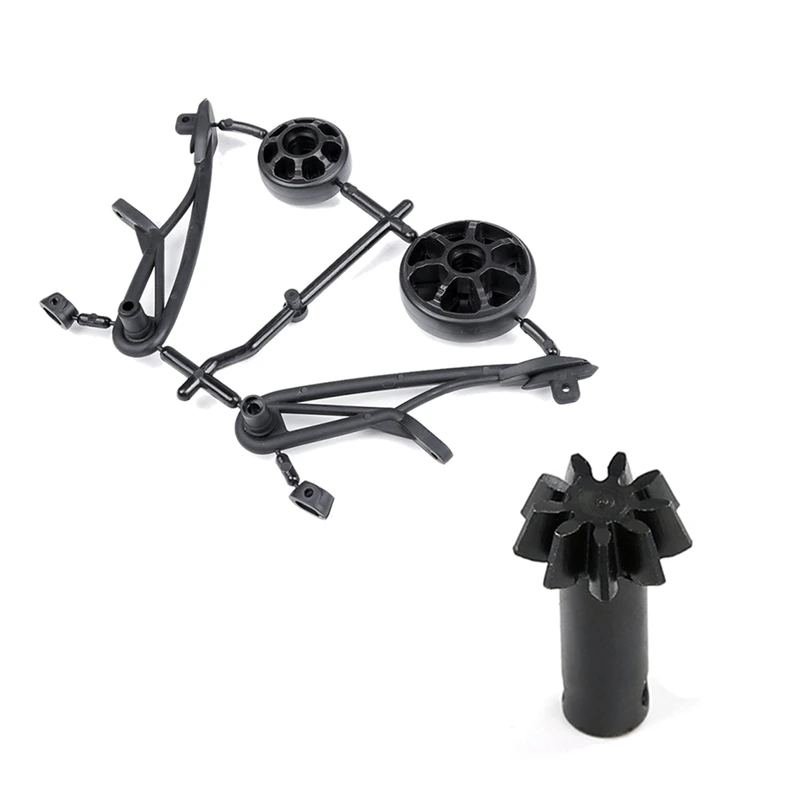 

Drive Bevel Ggear 9T For 1/8 HPI Savage XL FLUX Rovan TORLAND BRUSHLESS & Rear Tail Pulley Kit