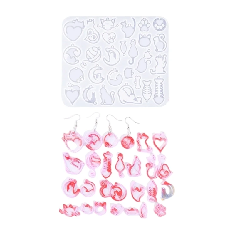 Силиконовые формы для рукоделия идеально подходят ожерелья и сережек