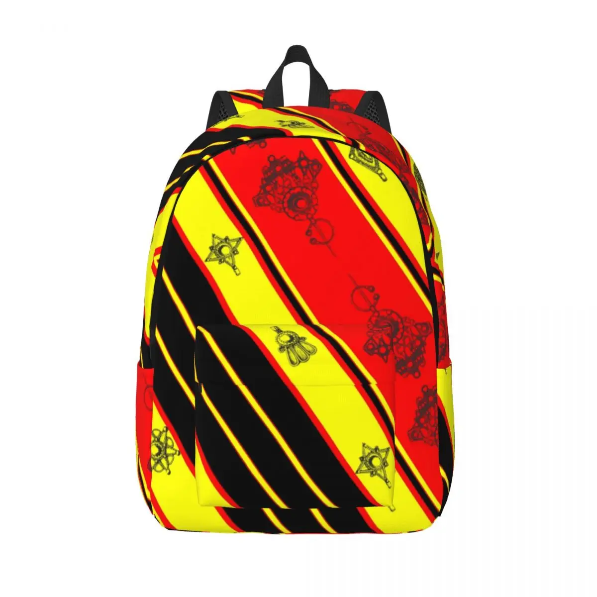 

Traditional Kabyle Jewelry Laptop Backpack Men Women Basic Bookbag for School College Student Amazigh Carpet Ethnic Bag