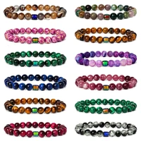 nature stone mood change bracelet temperature sensing changing color bracelets for women men emotion temperature sensing jewelry