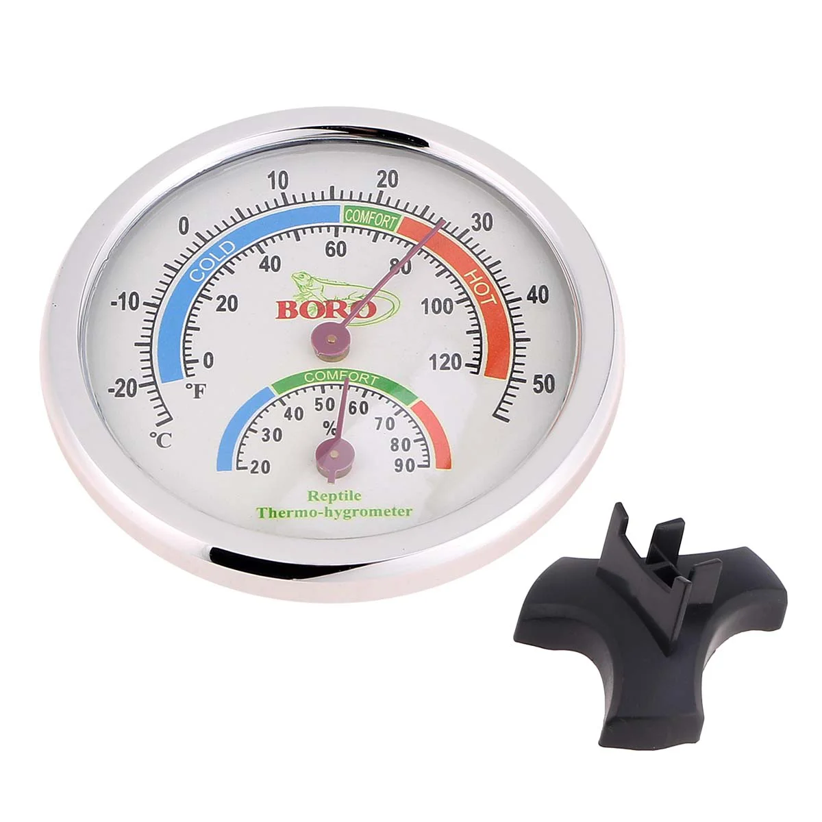 

Reptile Tank for Humidity Gauge Temperature Gauge Hygrometer Reptile Thermo-hygrometer 1Pc