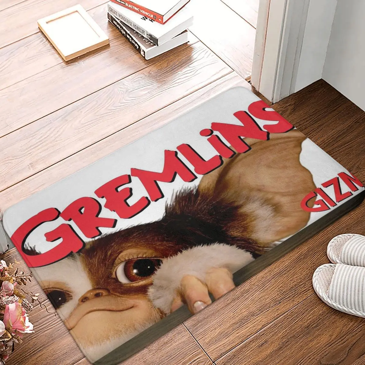 

Противоскользящий коврик Gremlins с изображением Билли пелзера, коврик для спальни, ванной, декоративный коврик для входной двери