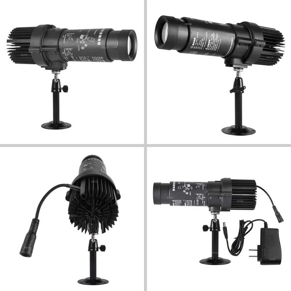 Продажа Светодиодные HD фонари, 20 Вт, для 37 мм/1,46 дюйма, карточка Gobo, магазин кафе, магазин, бары, демонстрация, фотография, логотип, рекламная лампа без...