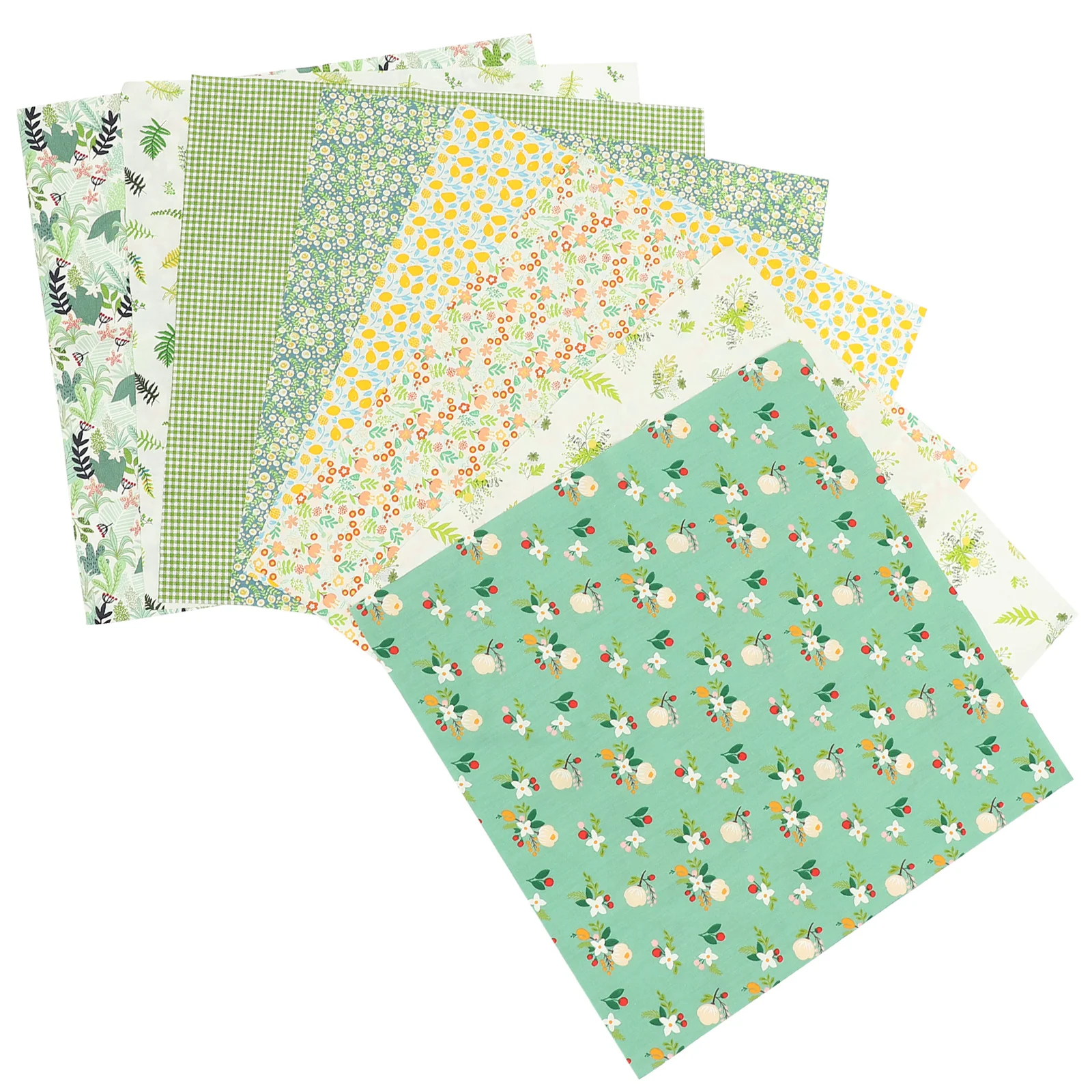 

Fabric Patchwork Floral Quilting Cloth Making Squares Cotton Diy Sheets Supplies Square Clothes Spring Materials Fabrics Sewing