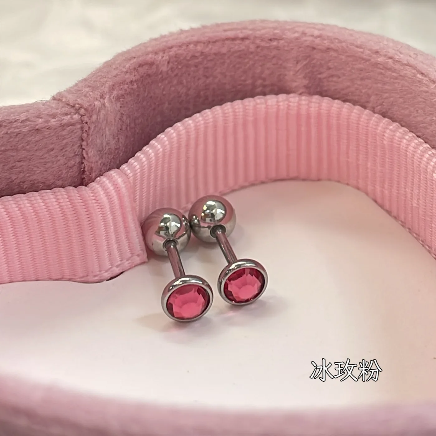 ity geometryczny kolorowy kryształ ze stali nierdzewnej pierścieniowy ucho kość paznokci moda delikatny kolczyk z cyrkonią dla kobiet Y2K