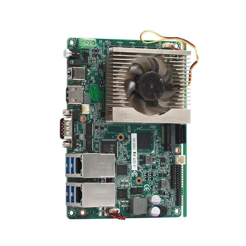 Материнская плата Zunsia 3 5 дюйма In-tel 8th Gen ски Lake-U DDR4 M.2 dual LAN POE DB9 COM Промышленная