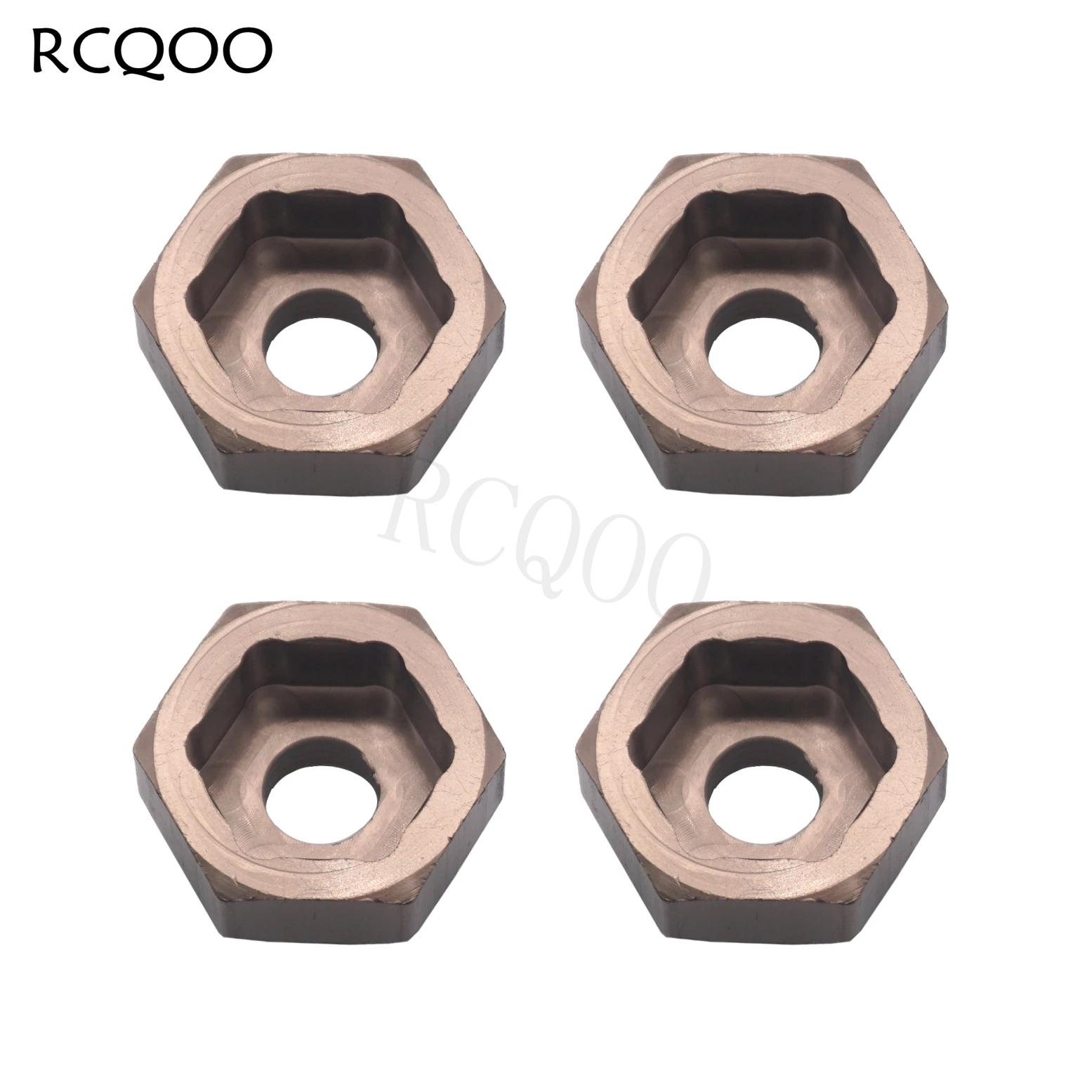 

4Pack 12mm to 17mm Metal Wheel Hex Adapter Drive Hub for Tamiya Axial Traxxas HPI Himoto HSP Losi Kyosho RC 1/10 On-Road Car