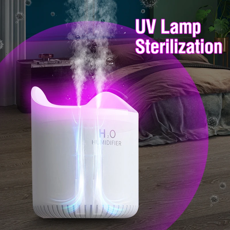 Увлажнитель воздуха ультразвуковой с УФ-лампой л | Климатическая техника
