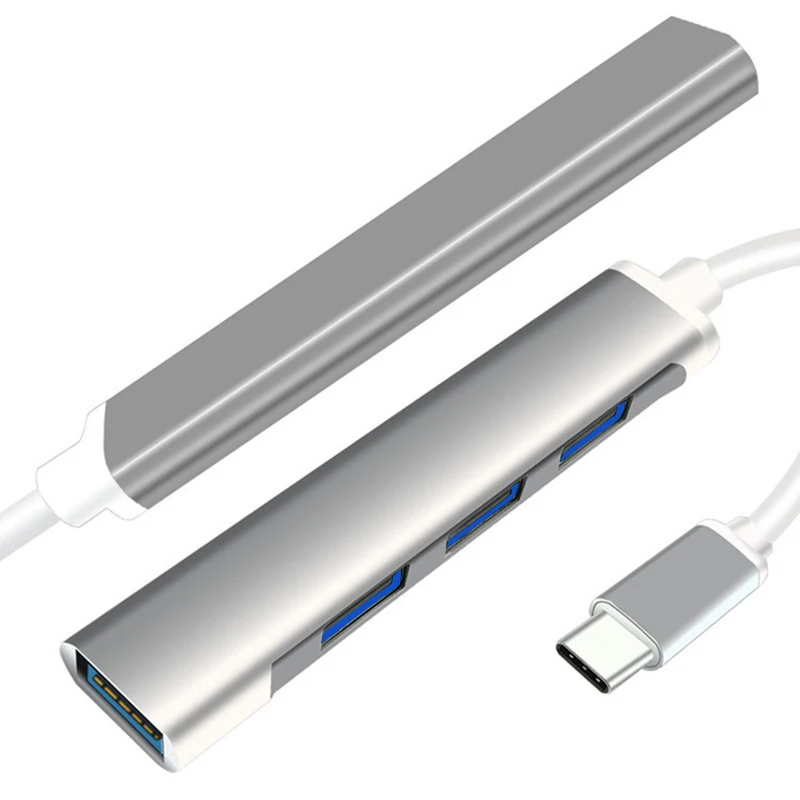 USB-концентратор 4 в 1 otg USB C на 2022 док-станция для Lenovo Xiaomi Macbook Pro 13 15 Air аксессуары ПК 3